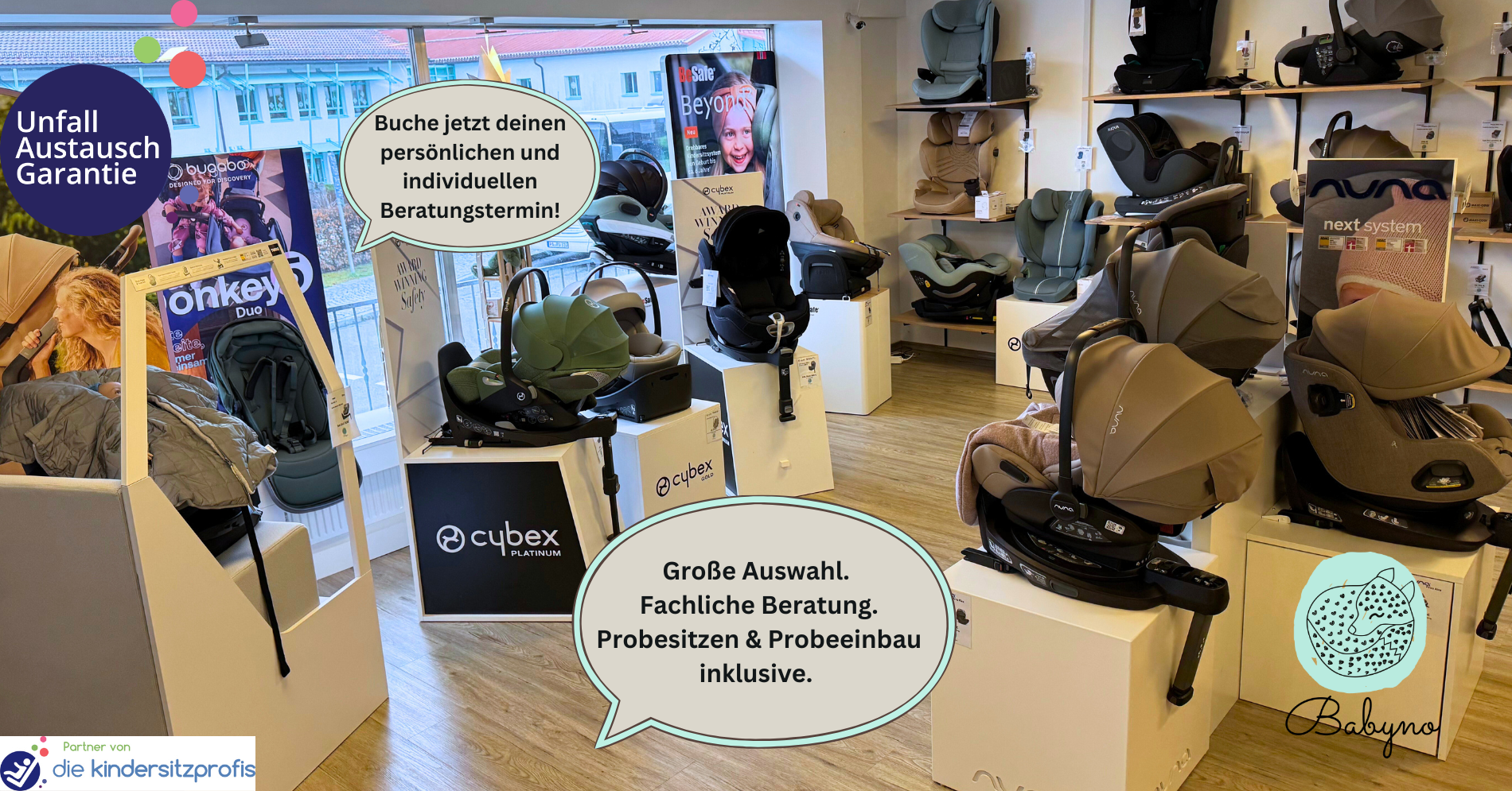 Kindersitzprofis Laden mit Kindersitze